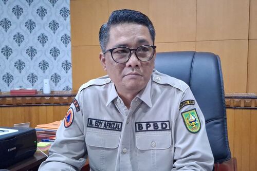 Kepala BPBD Riau, M. Edy Afrizal. (Foto: Int)